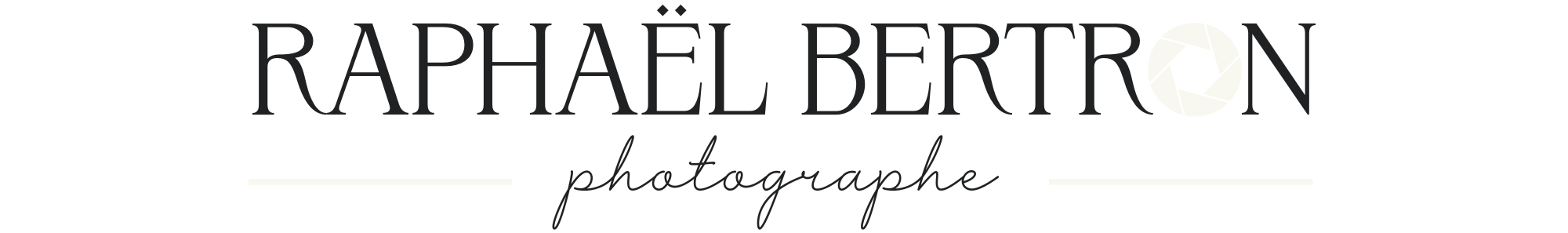 Raphaël Bertron Photographe